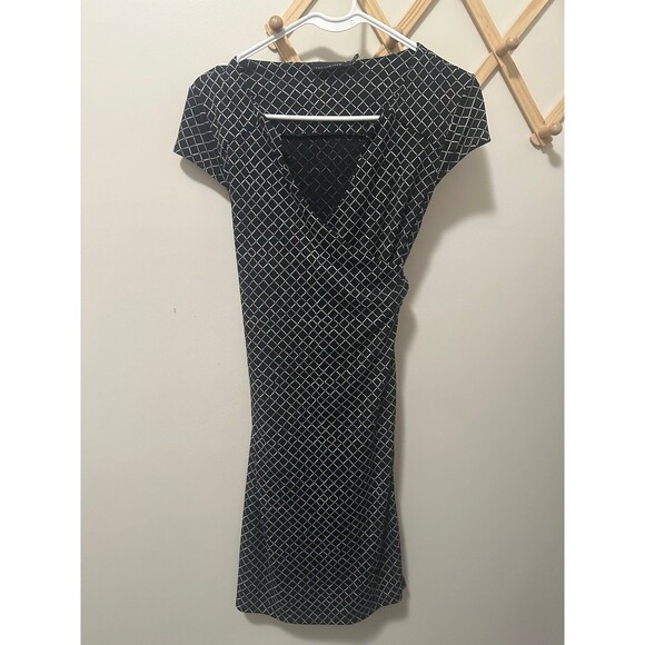 The Limited Black slinky wrapped dress size small vintage y2k 90s style - Picture 1 of 3